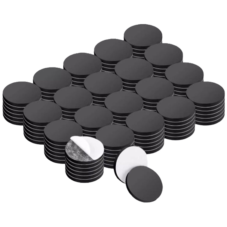 Peel and Stick Flexible Magnetic Dots 0.8 x 0.08 Inch Adhesive Magnets for Crafts Office Whiteboard Fridge