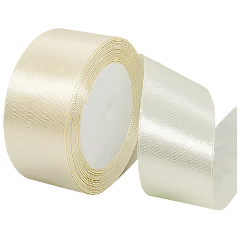 1 Inch Satin Ribbon 25 Yards Single Face Polyester for Gift Wrapping, Bouquets, Wedding and Crafts