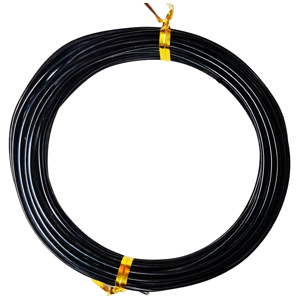 Aluminum Craft Wire 98.5 feet Bendable Metal Wire 1mm (18 Gauge) for Jewelry Making Sculpting Floral Wreath and DIY Crafts
