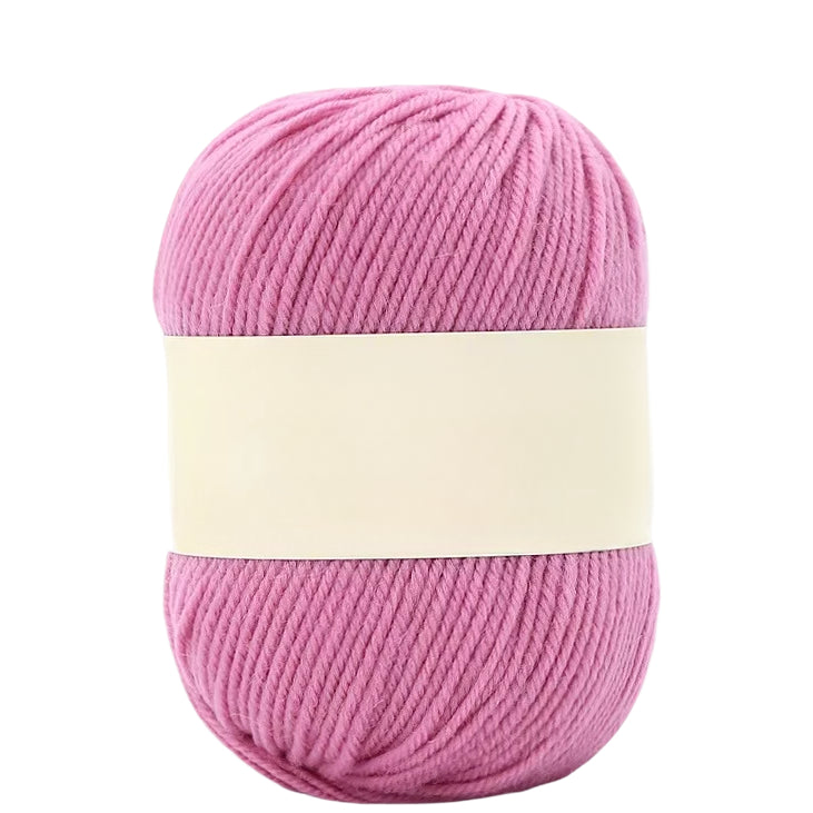 Worsted 100% Merino Wool Yarn for Hand Knitting & Crochet Projects, 50 Grams/1.76oz 131.23 Yards