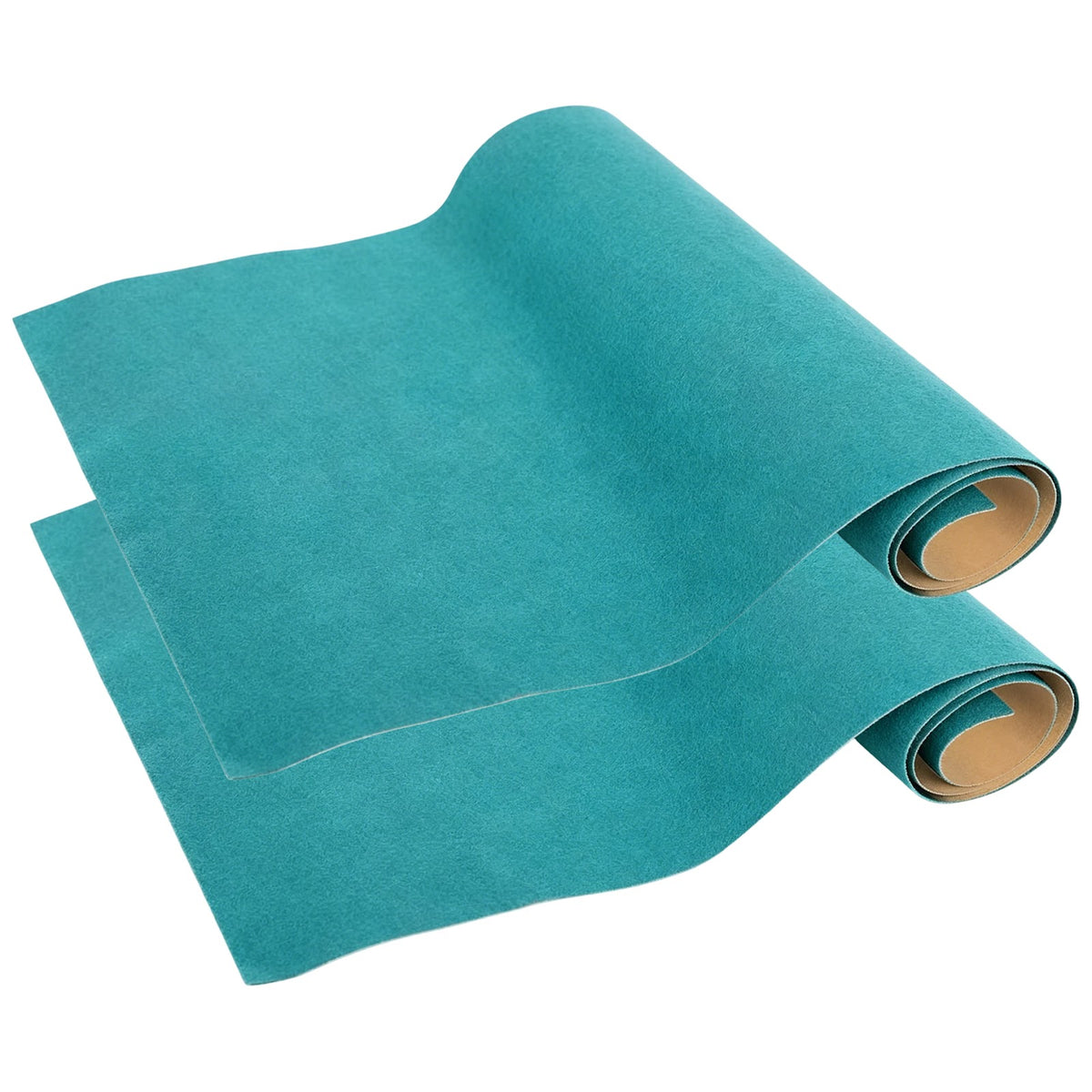 Self-Adhesive Polyester Felt Sheets, 14.6 x 39.4 Inches, 1 mm Thick for Crafts and Drawer Liners, Pack of 2