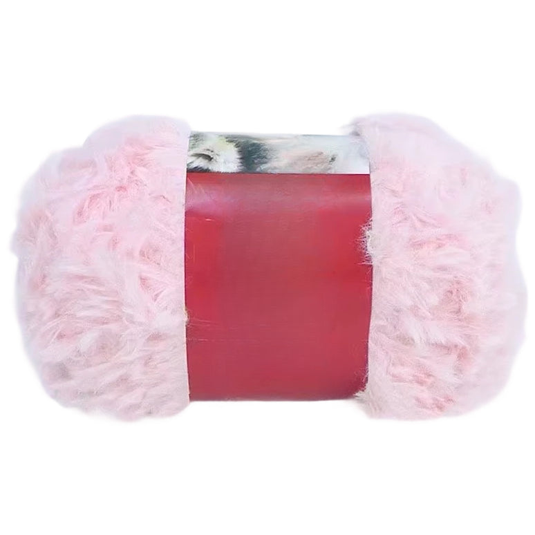 Luxurious Chunky Faux Fur Velvet Mink Yarn 100 Grams/3.53oz, 71.08 Yards for Knitting Fuzzy Clothes, Pillows and Decor