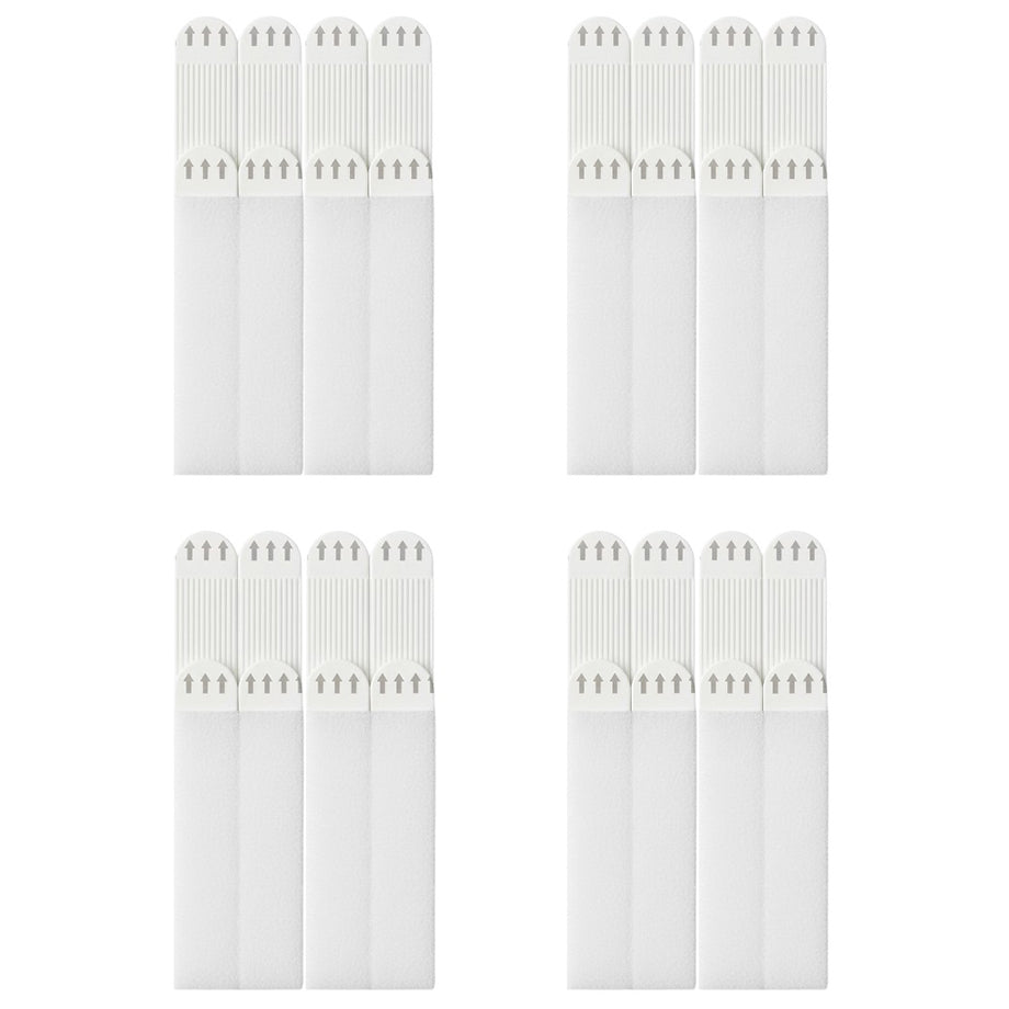Large Heavy Duty Picture Hanging Strips 20lb Damage Free Wall Adhesive 19 x 92mm White