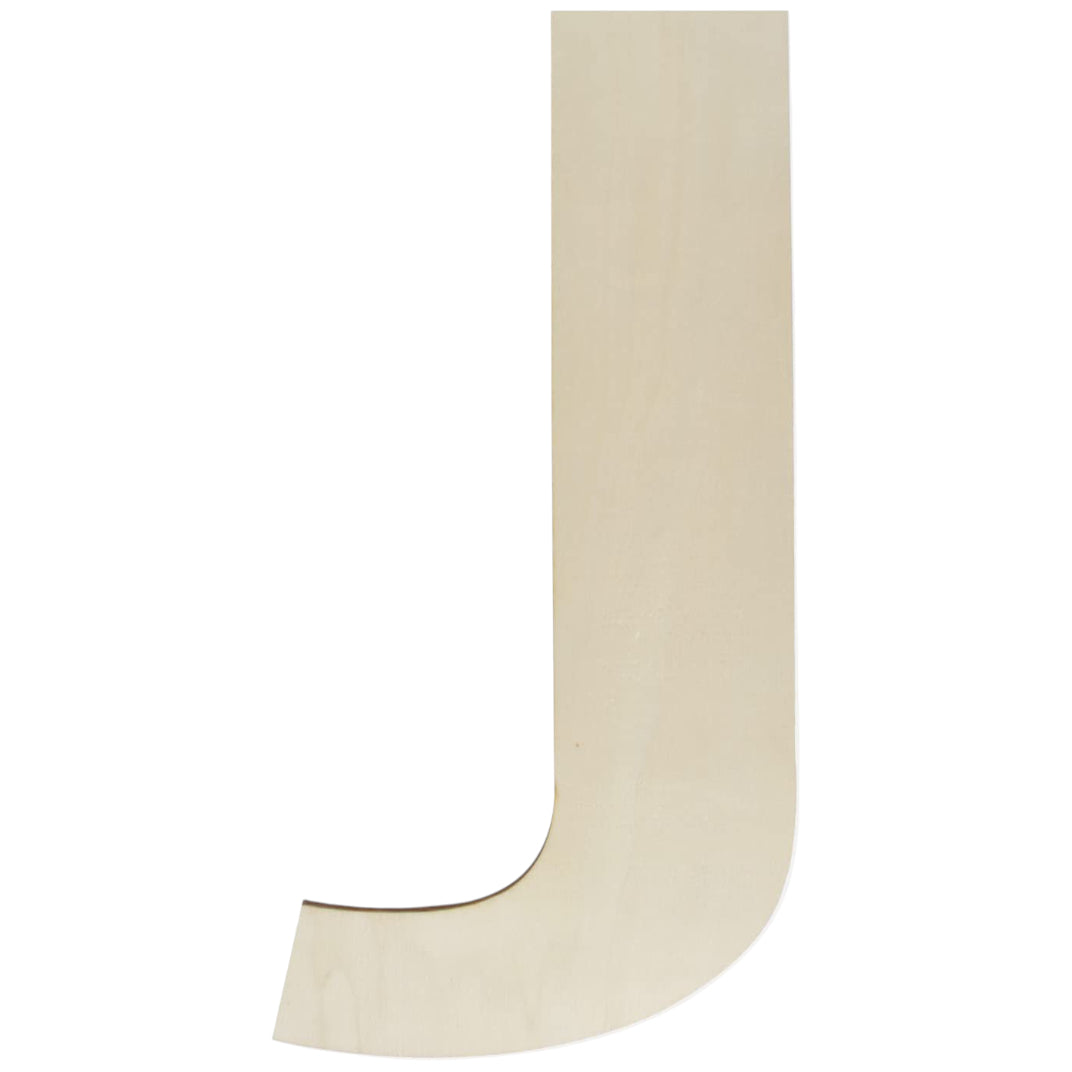 Unfinished Wooden Letter Style Surface for DIY Arts Crafts Home Decor Projects