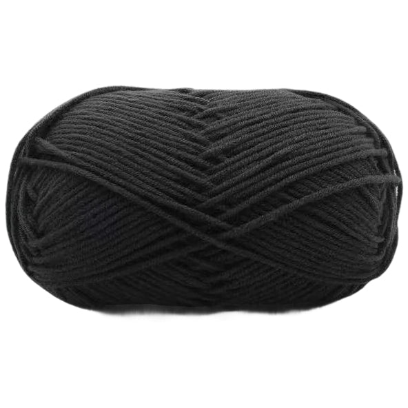 4-Ply Acrylic Yarn 50g/1.76oz 142 Yards, Tight Twist for Knitting and Crochet Projects