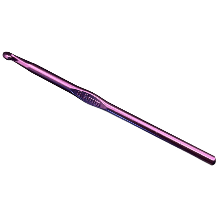 Lightweight Aluminum Crochet Hooks Set with Ergonomic Grip for DIY Knitting and Craft Projects