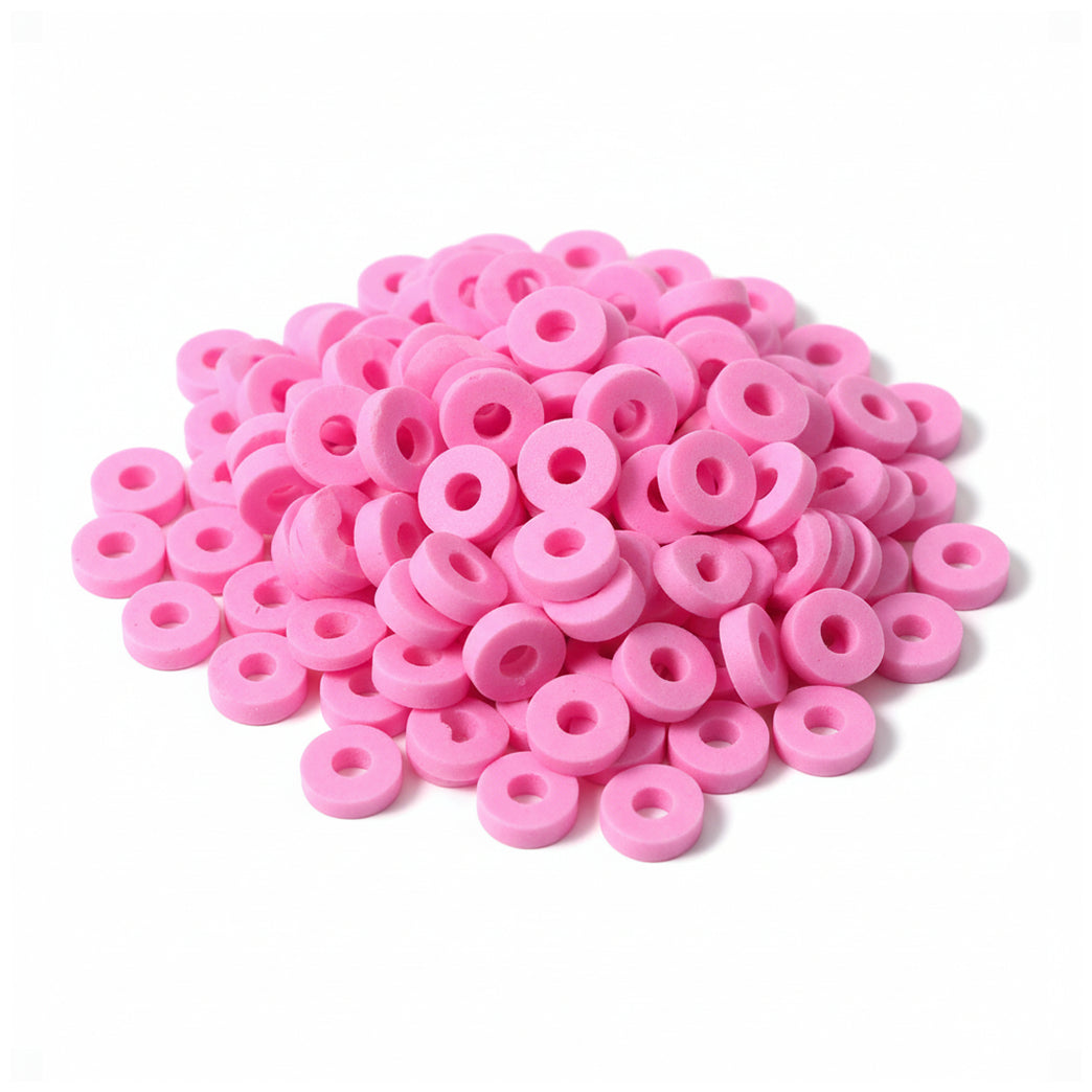 6mm Clay Beads for DIY Bracelet Necklace and Jewelry Making, Pack of 2000