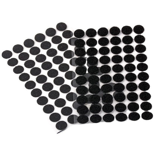 Strong Self Adhesive Hook and Loop Dots 0.59 Inch Nylon Sticky Circles for Classroom Crafts