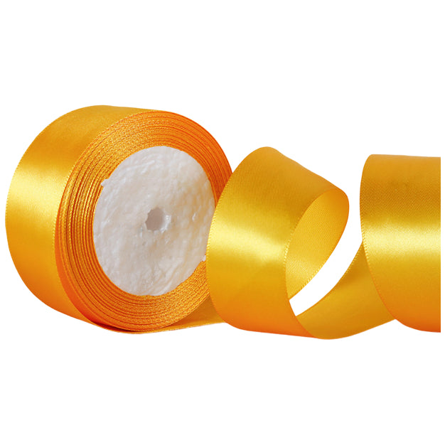 1.5 Inch Single Face Satin Ribbon 25 Yards Polyester for Crafts, Sewing, Gift Wrapping, and Decorations