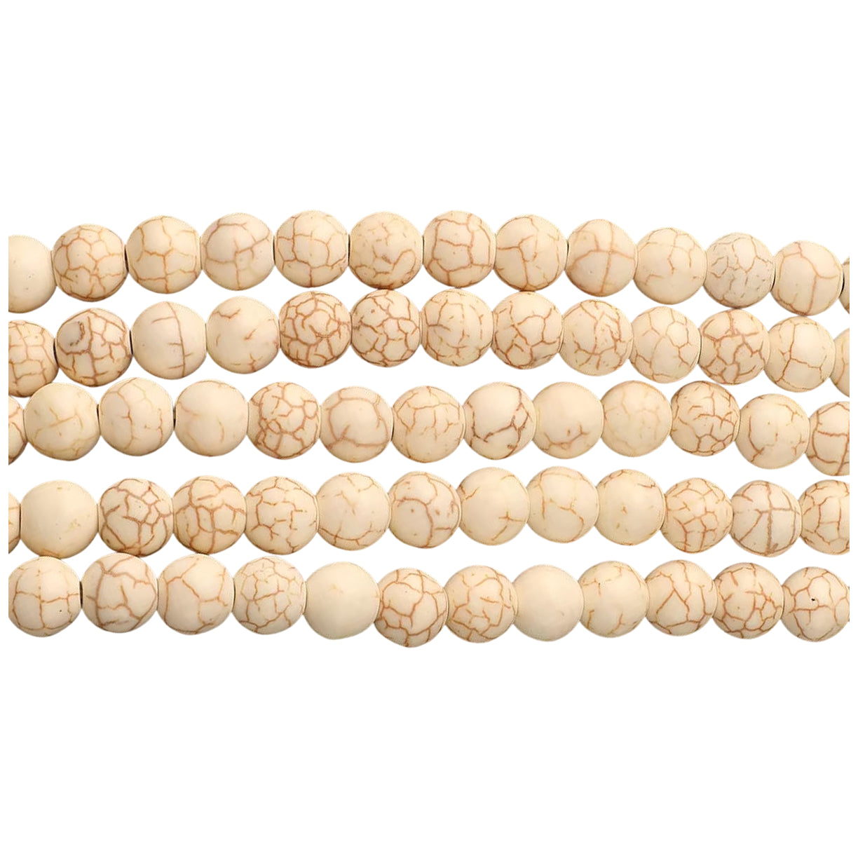 Natural Agate Round Gemstone Beads Polished Stone Loose Beads for Jewelry Making 15 Inch Strand