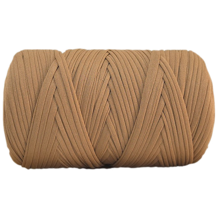 Polyester T-Shirt Yarn Thick Crochet Fabric Ribbon for Knitting Bags, Rugs, and Crafts, 400 Grams/14.11oz, 142.17 yards