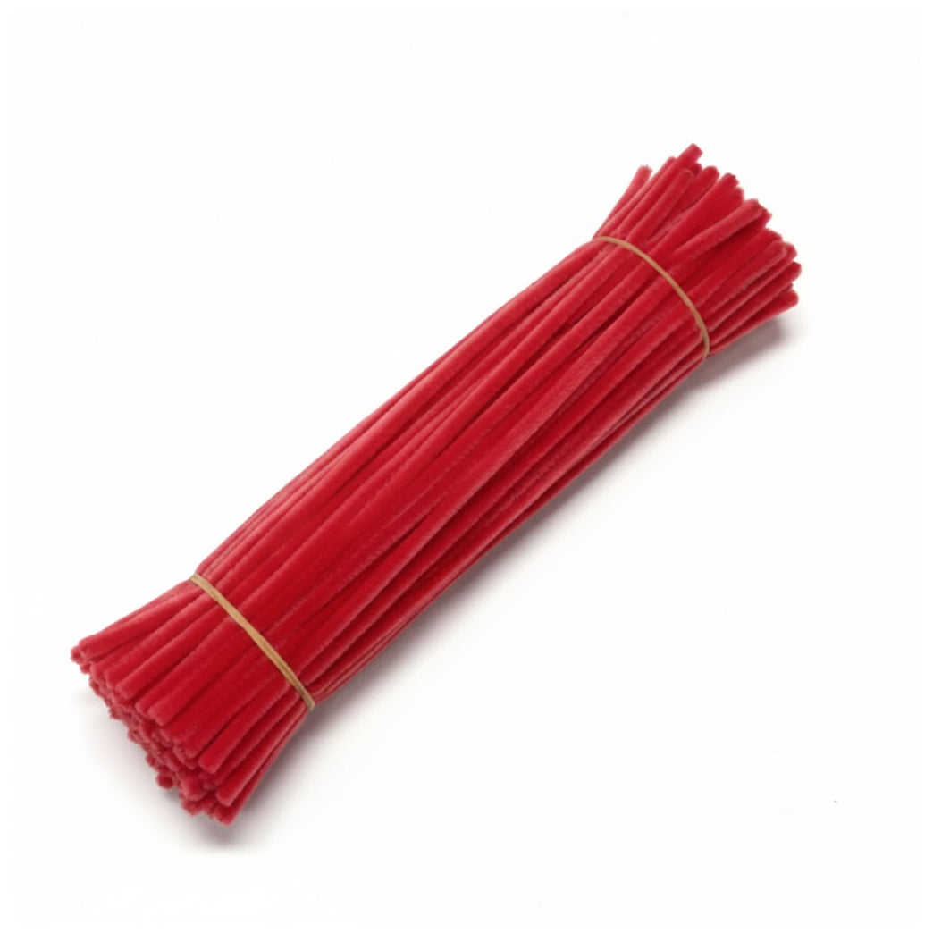 12 Inch Chenille Stem Pipe Cleaners 6 to 7 mm Thick for DIY Crafts and Decorations