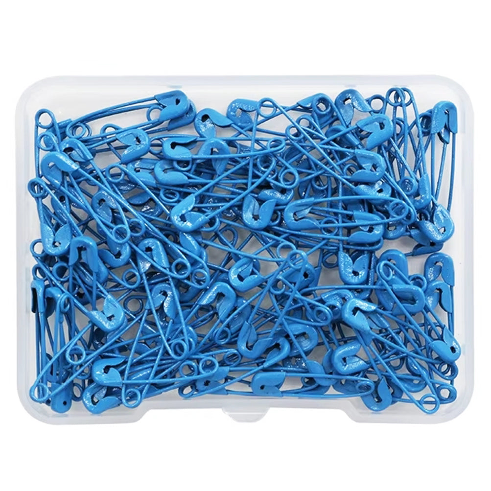 120Pcs Mini Safety Pins 19mm for Sewing, Tagging, Crafts, Jewelry Making, and Clothing Repairs