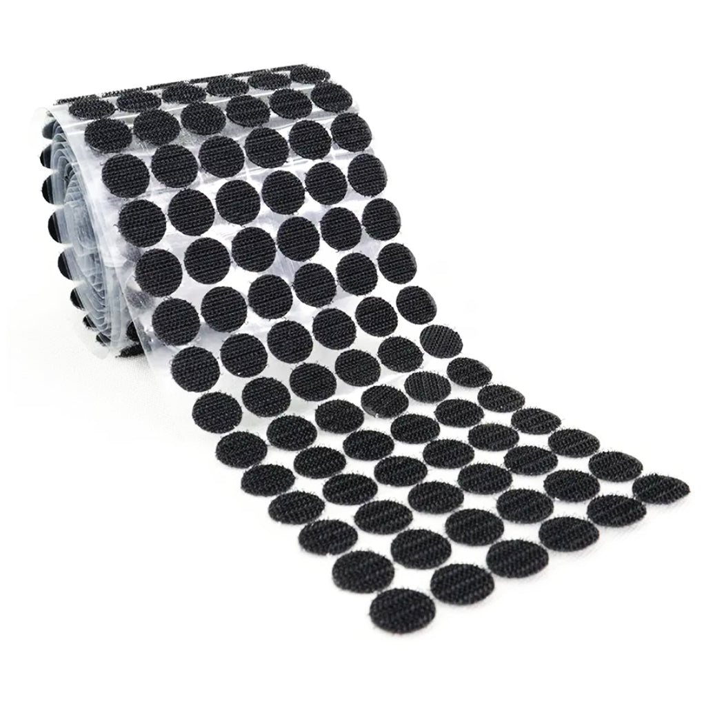 Heavy Duty Double Sided Hook and Loop Tape for Wall Mounting Tools Cables Fabric Decor