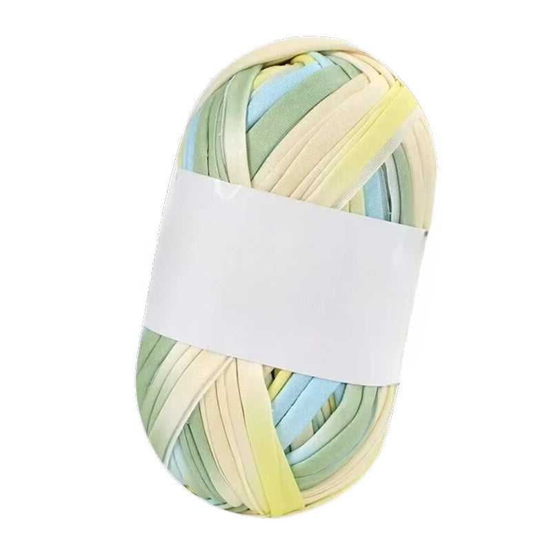 Polyester T-Shirt Yarn for Crochet Bags, Baskets, Coasters, and Crafts, 100g/3.53oz 48 Yards