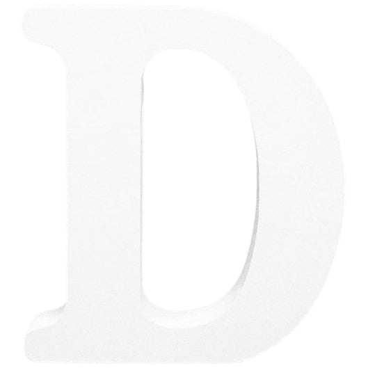 8 Inch White Wooden Letters for Wall Decor Unfinished Wood Alphabet for Home Crafts DIY Signs
