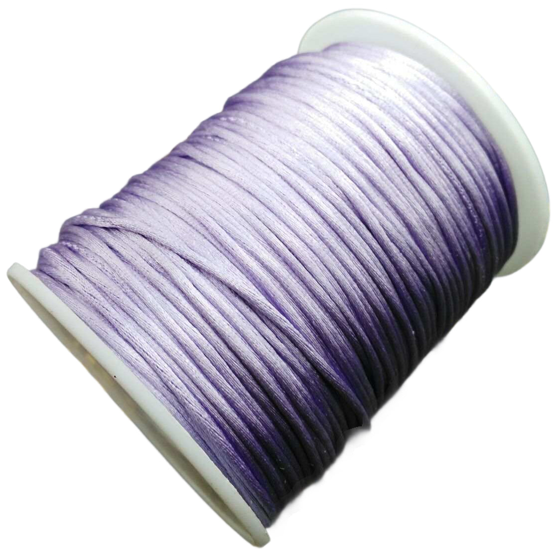 1mm Black Nylon String Cord 110Yards Braided Jewelry Thread for Bracelet and Macrame Crafts