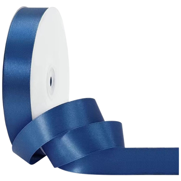 1 Inch Black Satin Ribbon for Gift Wrapping, Crafts, Hair Bows, and Party Decorations