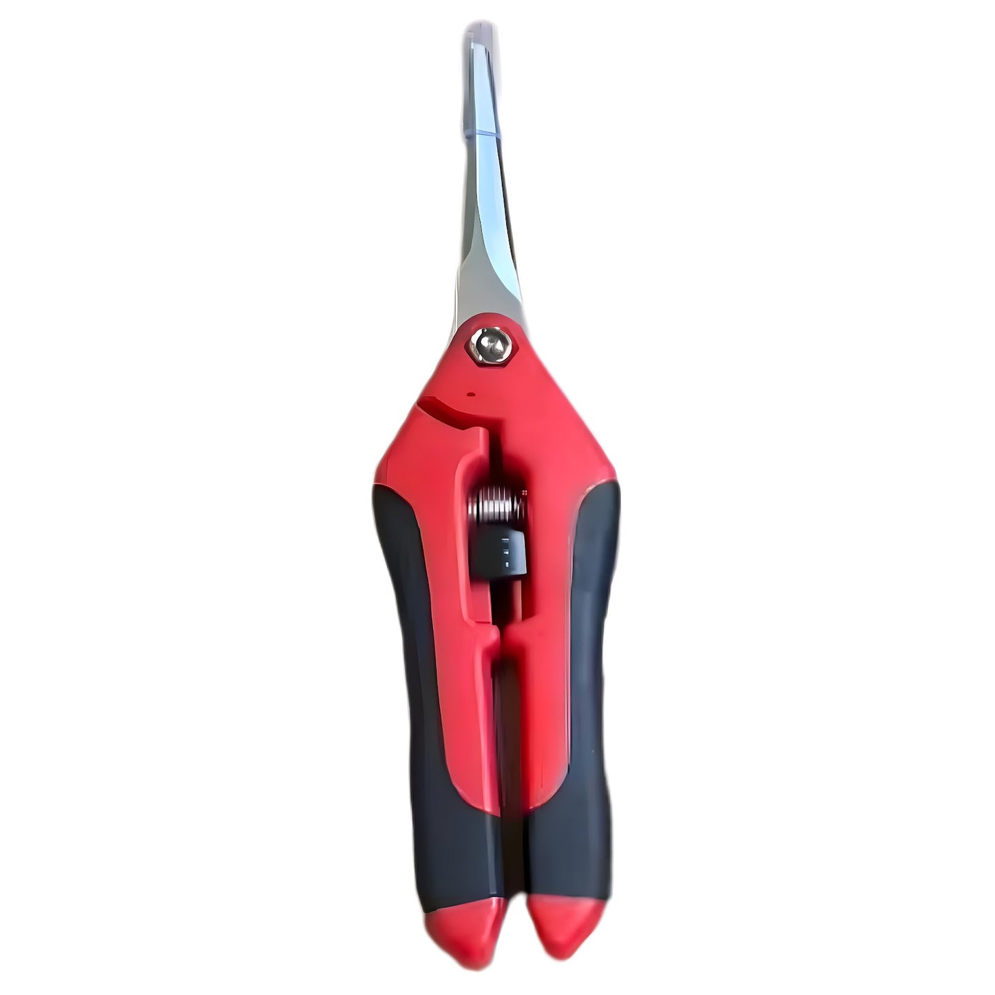 Stainless Steel Pruning Shears Micro Tip Spring Scissors for Garden Harvest Sewing Crafts and DIY Projects