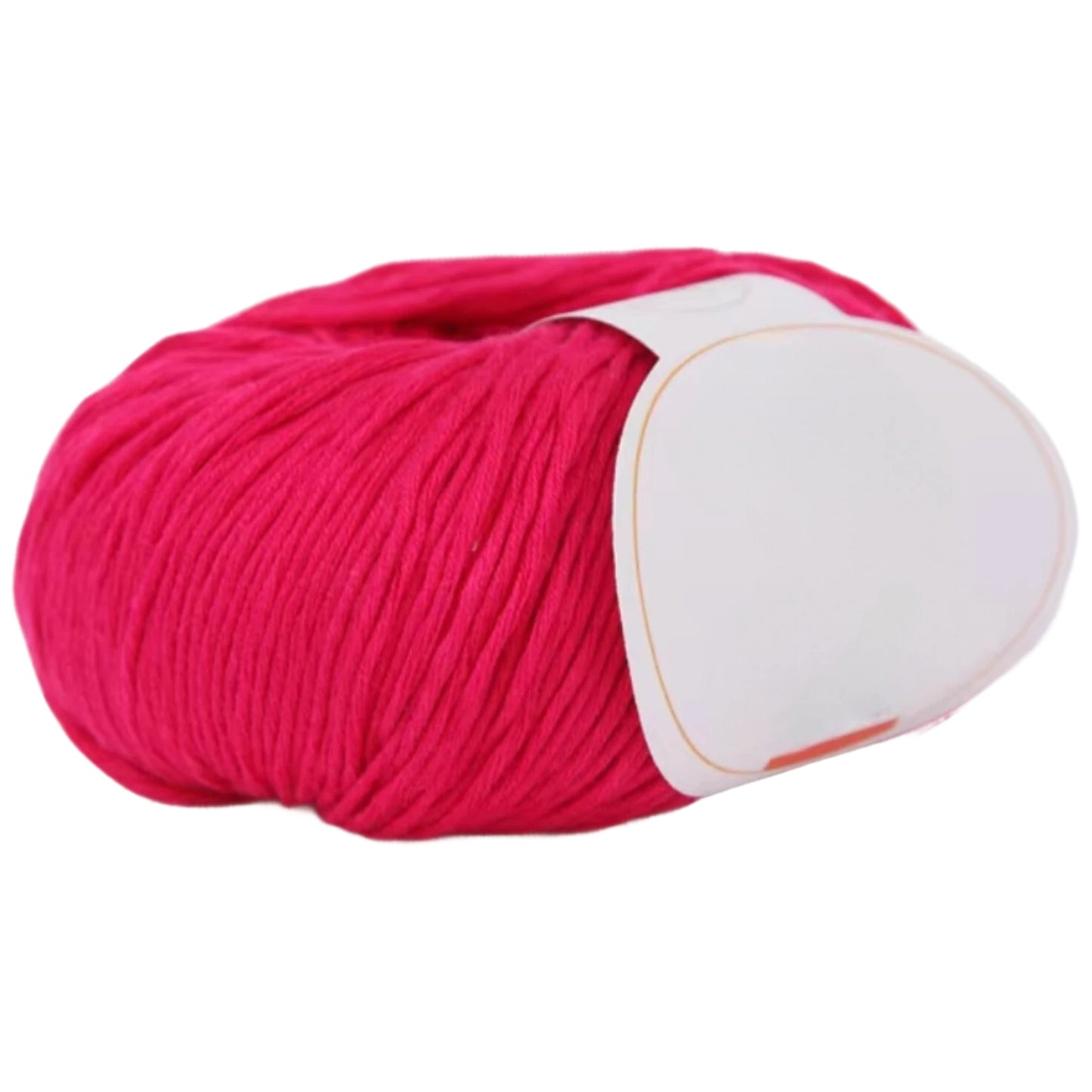 Pure Cotton Yarn 10 Strand Medium 3.5mm for Baby Crochet and Children Craft Projects, 50 Grams/1.76oz 153.11 Yards