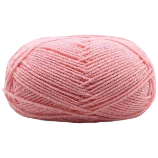 4-Ply Acrylic Yarn 50g/1.76oz 142 Yards, Tight Twist for Knitting and Crochet Projects