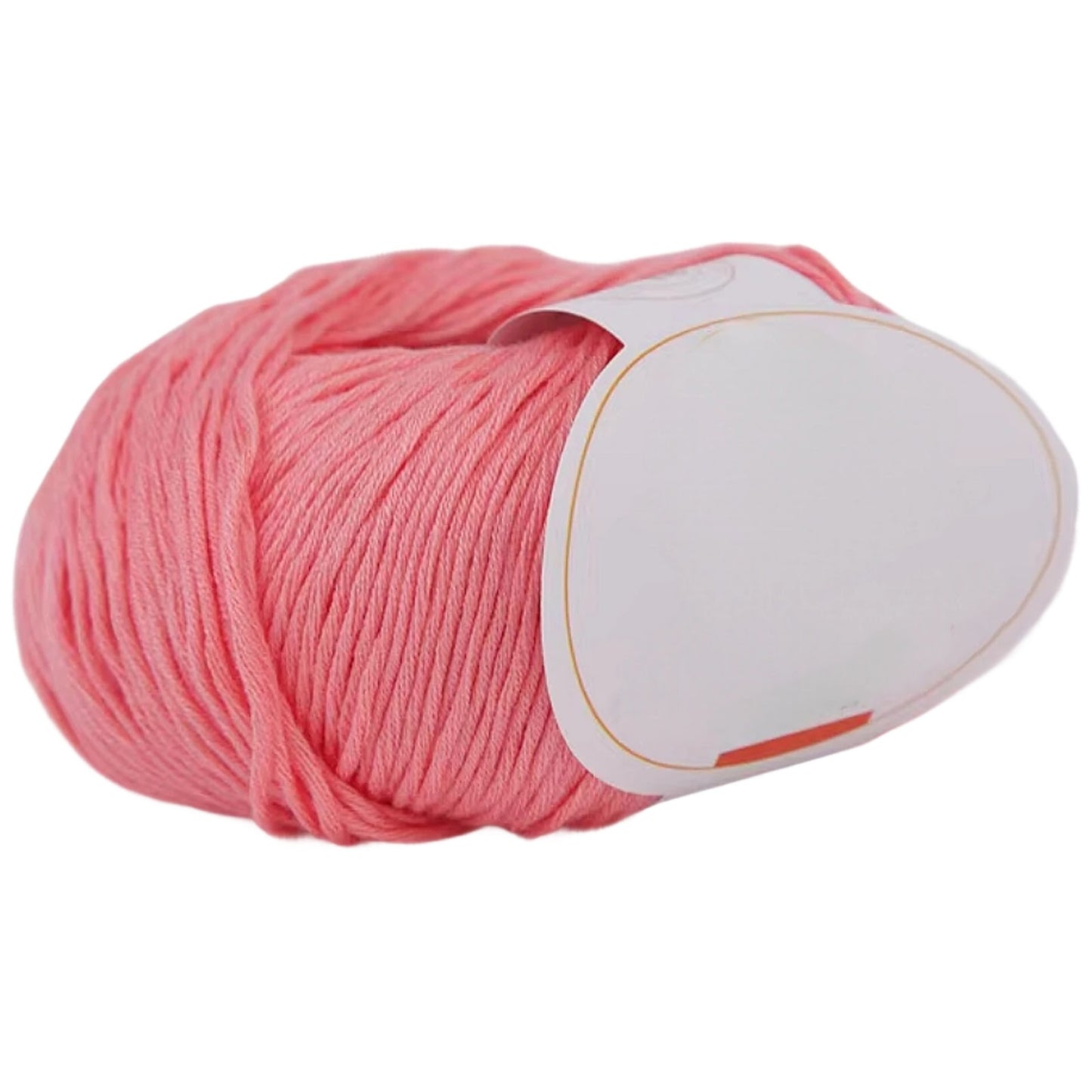 Pure Cotton Yarn 10 Strand Medium 3.5mm for Baby Crochet and Children Craft Projects, 50 Grams/1.76oz 153.11 Yards