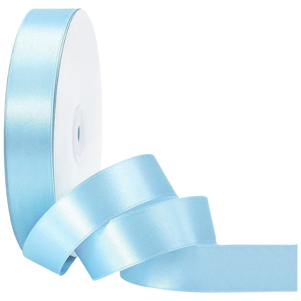 1 Inch Black Satin Ribbon for Gift Wrapping, Crafts, Hair Bows, and Party Decorations