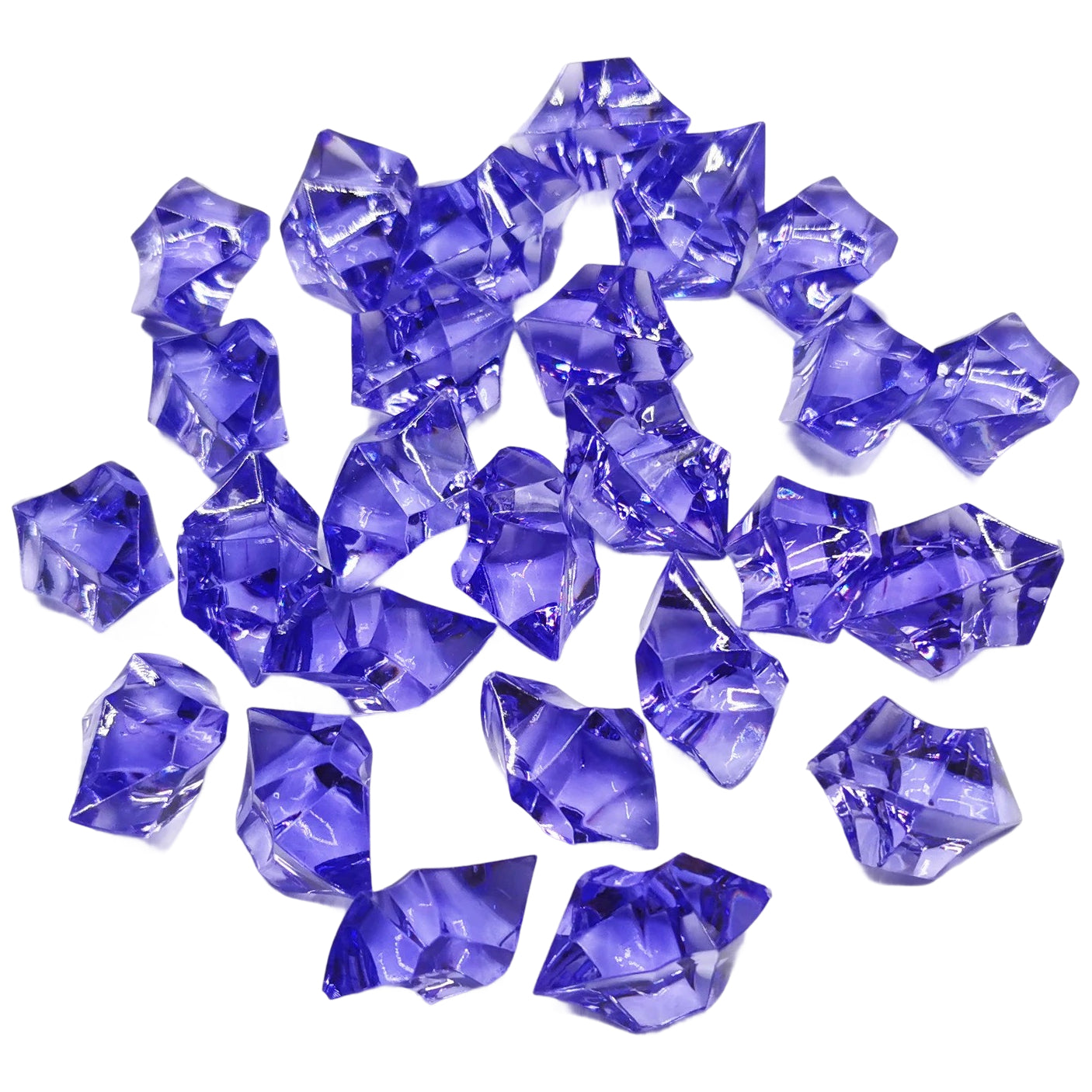 Clear Acrylic Fake Ice Diamonds Vase Fillers For Wedding Centerpieces Party Table Decor, Pack of 260