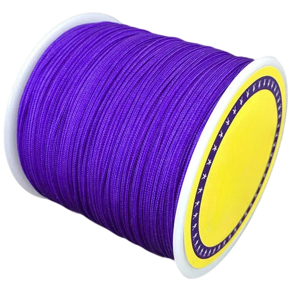 0.8mm-100m Nylon Knot Cord for DIY Jewelry, Beading, Macrame, and Craft Projects