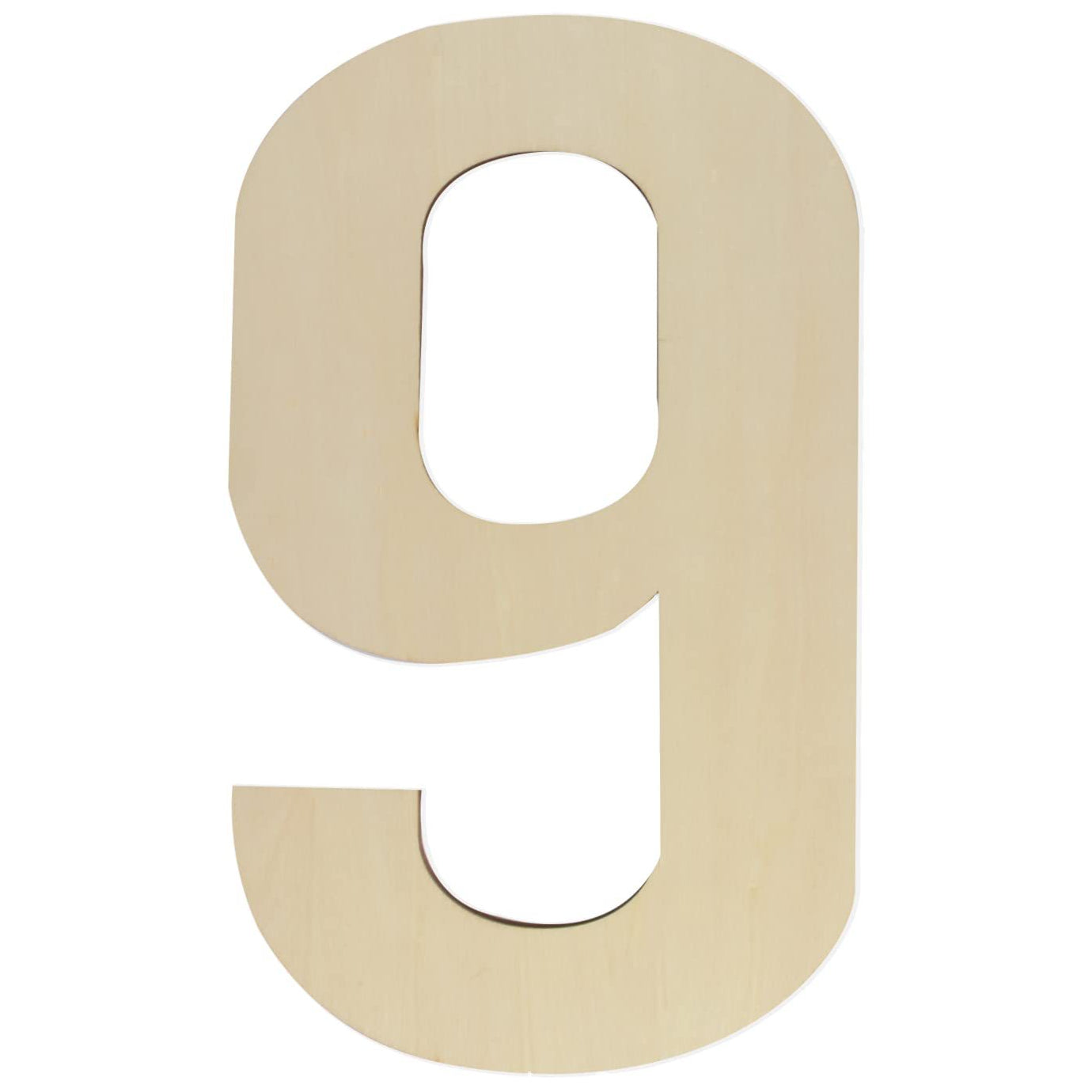 12 Inch Wooden Letter Unfinished Large Wood Alphabet Cutout For DIY Crafts Wall Decor Projects
