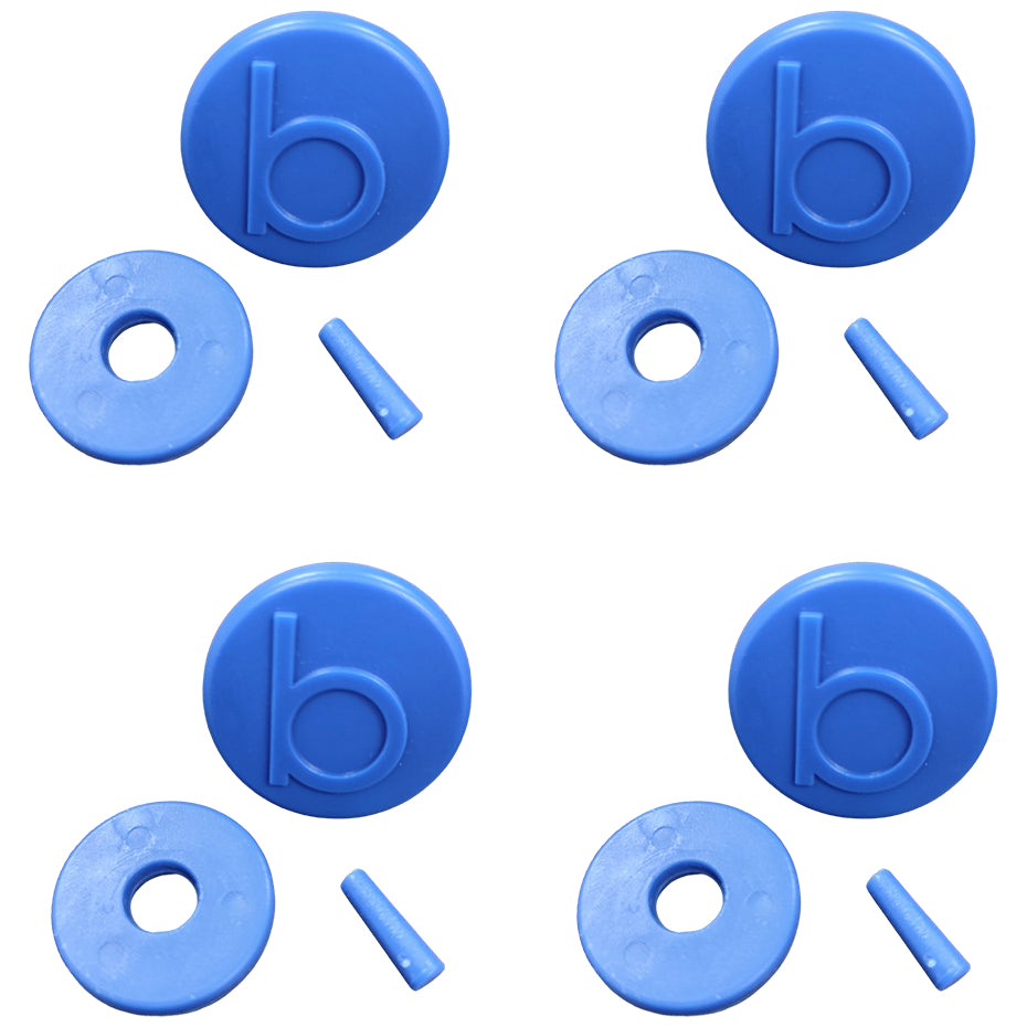 Replacement Handle Buttons with “b” Design for Bag Totes, Quick Fix Rivets for Beach Bag Straps and Repairs