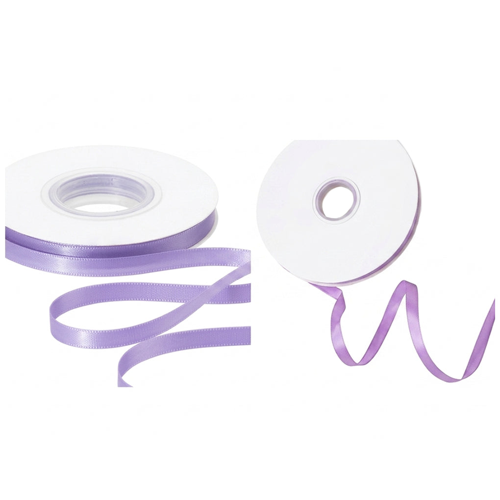 Satin Craft Ribbon 3/8 Inch, 160 Yards Total for Gift Wrapping and DIY Crafts, Pack of 2