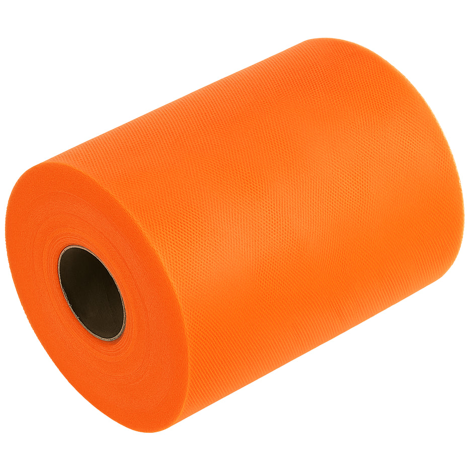 6 Inch x 100 Yards Polyester Tulle Fabric Roll for Crafts, Gift Wrapping & Party Decorations