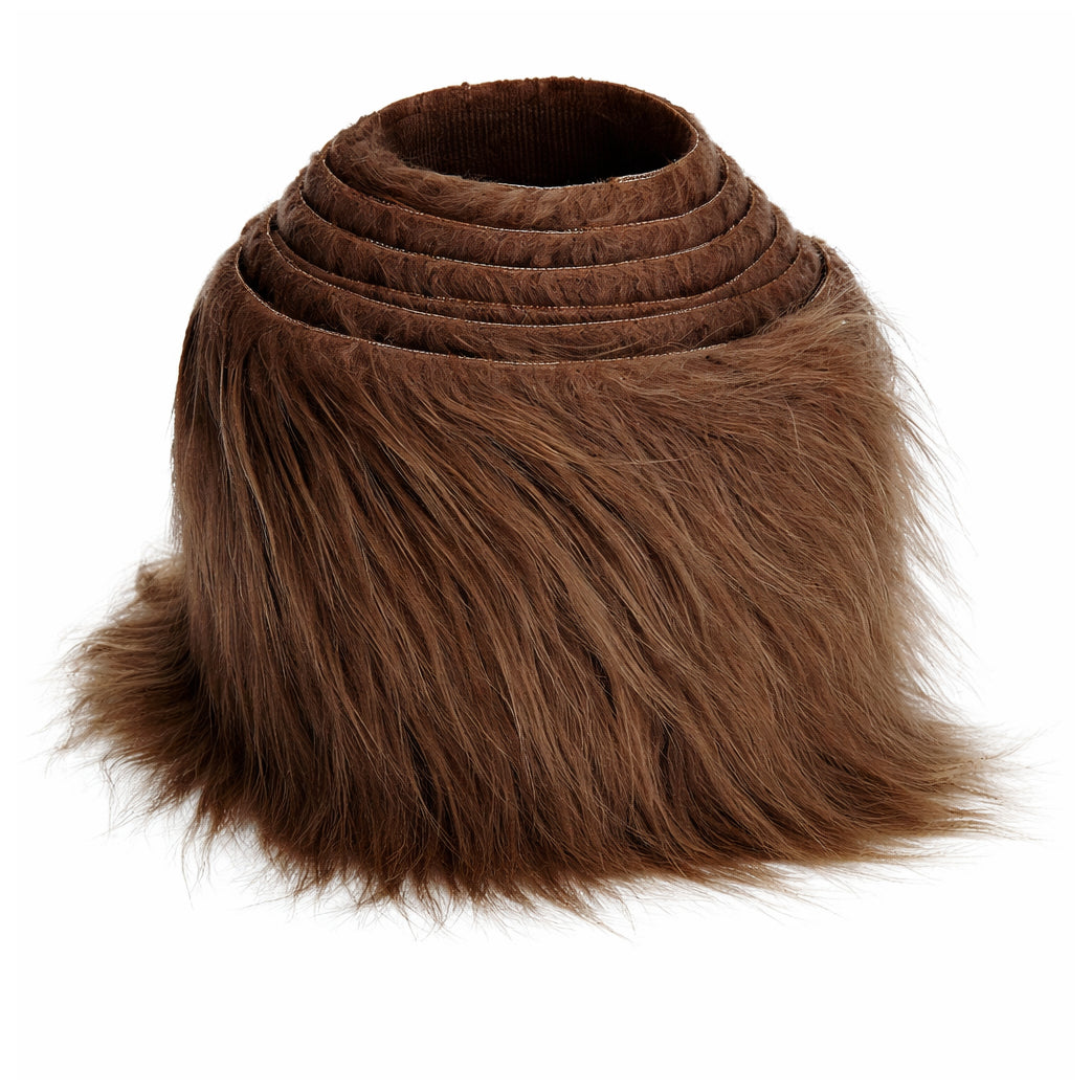 60 Inch Faux Fur Fabric Precut Strips Fluffy Craft Fur for Gnome Beards and Costumes