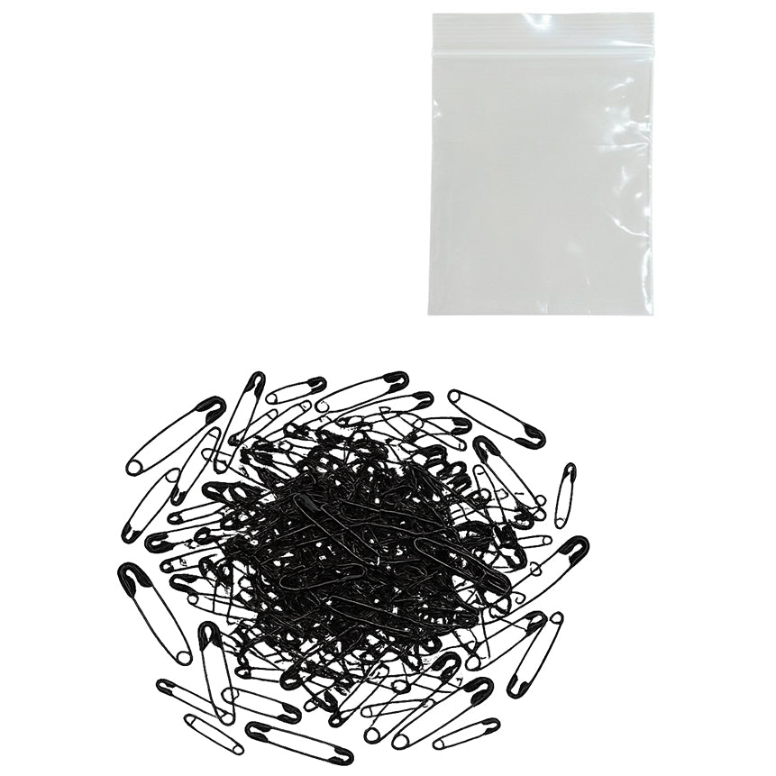 Heavy Duty Safety Pins Assorted 5 Sizes Nickel Plated Steel Bulk Set for Clothes Sewing Crafts and Art Supplies