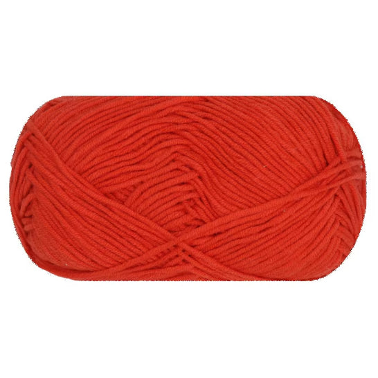 Soft Cotton Acrylic Yarn for Crochet and Knitting, 40 Grams/1.41oz 142 yards