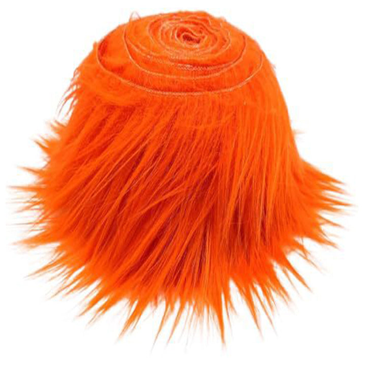 60 Inch Faux Fur Fabric Precut Strips Fluffy Craft Fur for Gnome Beards and Costumes