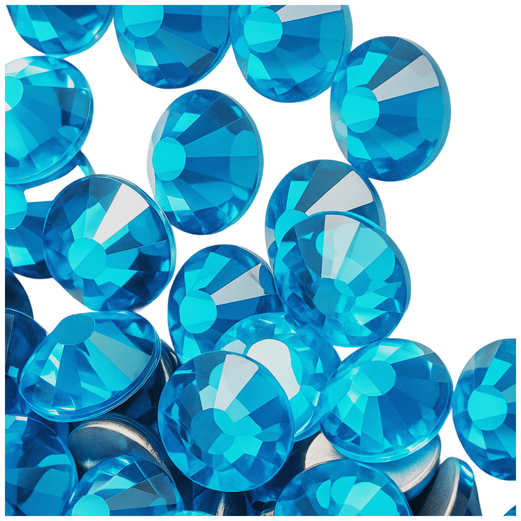 Shiny Hotfix Flatback Glass Rhinestones for Nail Art, Clothing, Crafts, DIY Crystal Decorations