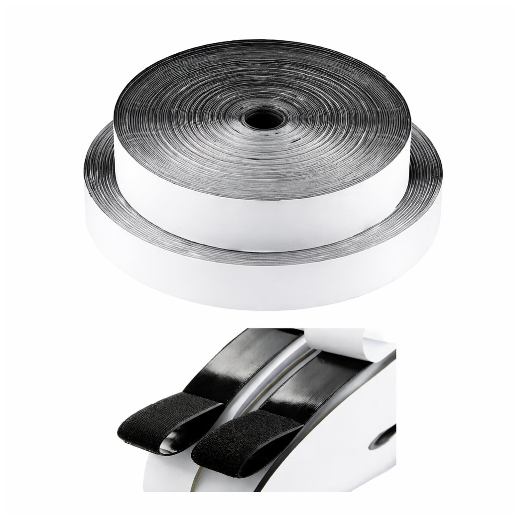 Nylon Heavy Duty Hook and Loop Adhesive Tape Roll Non Slip Strips for Rugs Walls Cushions Furniture