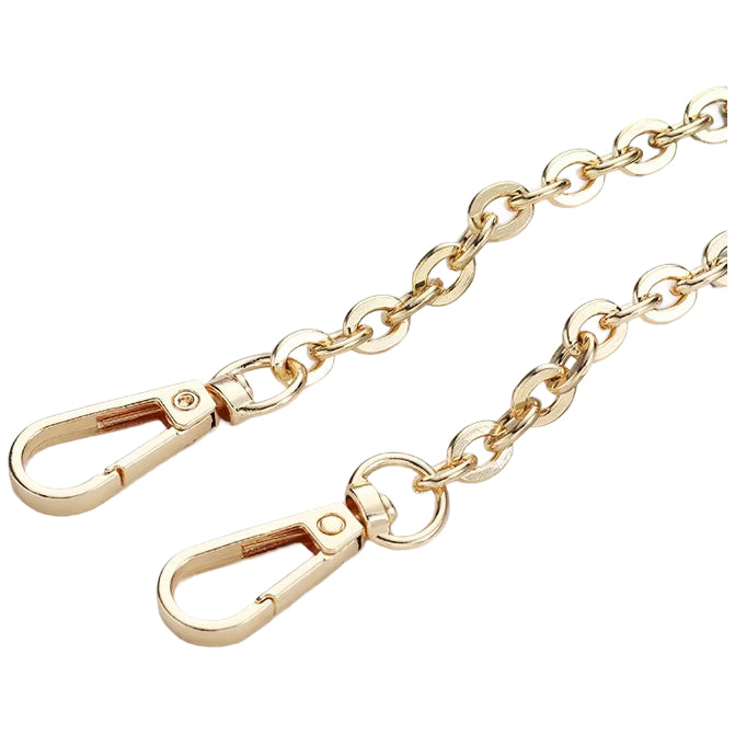 Mini Copper Purse Chain Strap Crossbody Shoulder Bag Replacement Accessory for Medium Pochette Bags