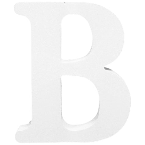 8 Inch White Wooden Letters for Wall Decor Unfinished Wood Alphabet for Home Crafts DIY Signs