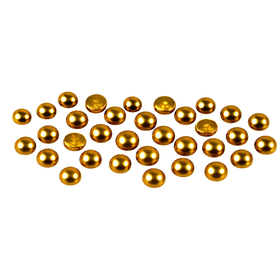 Half Round ABS Faux Flatback Pearls for Crafts Jewelry Scrapbooking and Nail Art Decoration