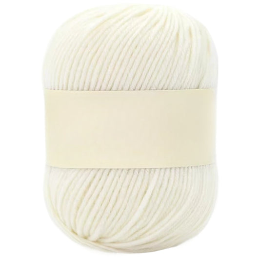 Worsted 100% Merino Wool Yarn for Hand Knitting & Crochet Projects, 50 Grams/1.76oz 131.23 Yards