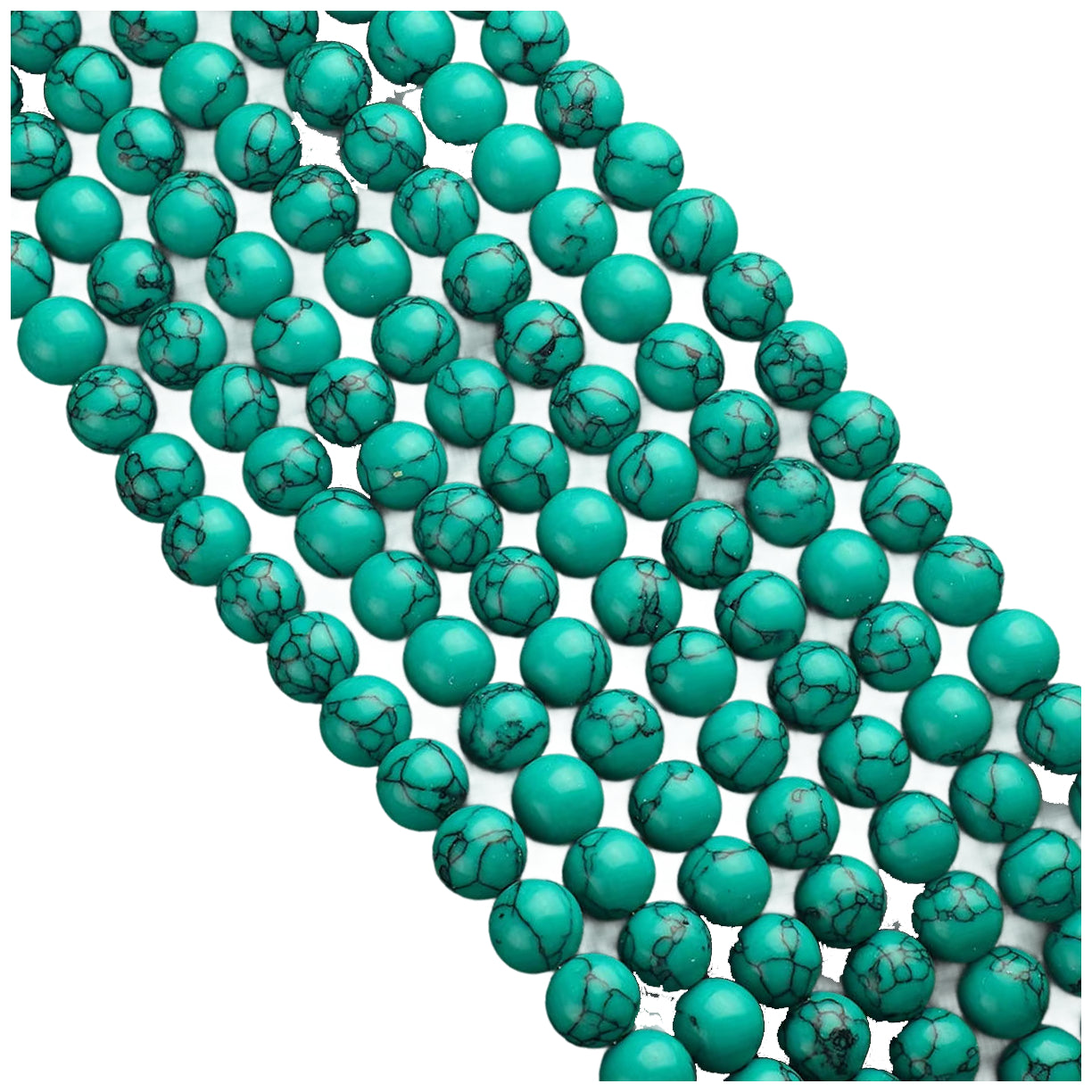 Natural Agate Round Gemstone Beads Polished Stone Loose Beads for Jewelry Making 15 Inch Strand