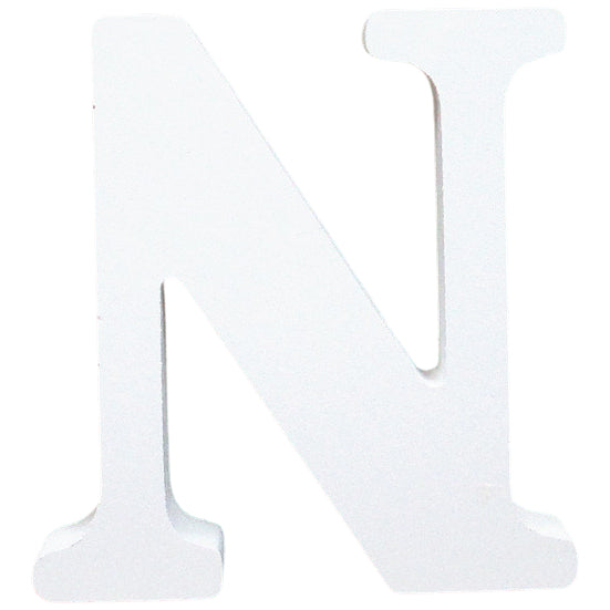 4 Inch Unfinished Wooden Letters, Numbers and Other Characters for DIY Crafts and Event Decorations