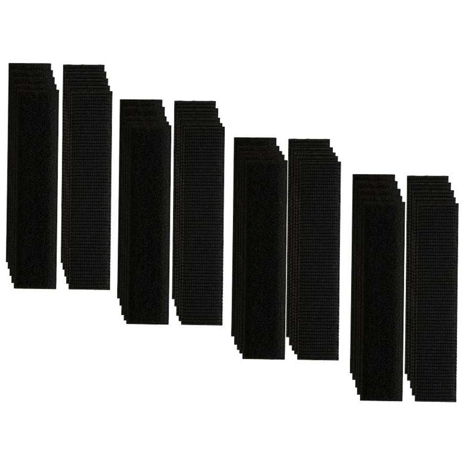 Heavy Duty Nylon Hook and Loop Adhesive Strips Strong Grip Interlocking Tape for Sewing Crafts Diy Walls