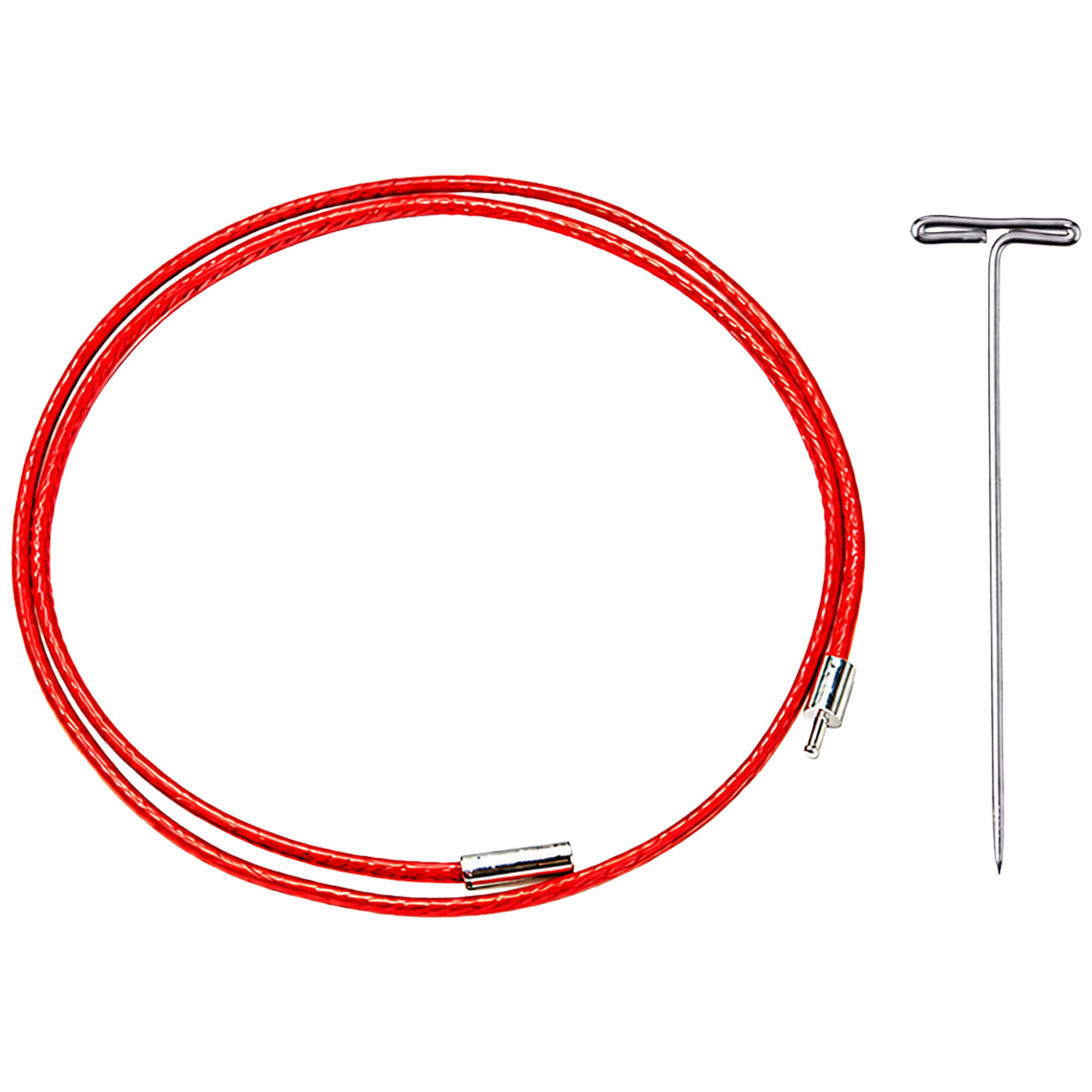 Red Lace Interchangeable Knitting Cables for Circular Needles, Lace Projects, Sweaters, and Shawl Crafts