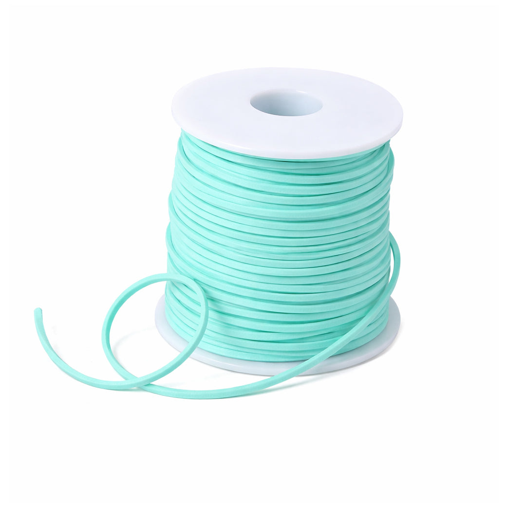 Faux Suede Leather Cord 50 Yards Flat Lace String for Jewelry Making Bracelets Crafts and DIY Projects