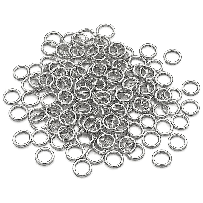Open Jump Rings for Jewelry Making Earrings and Keychains for Crafts Repair Supplies, Pack of 300