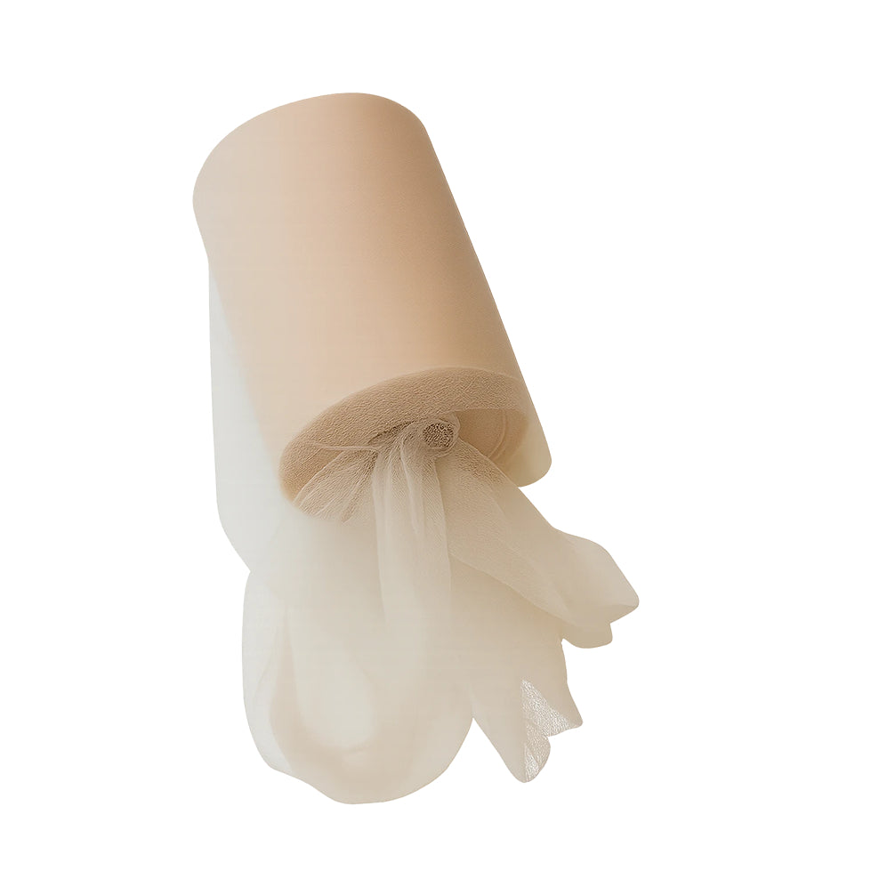 6 Inch x 100 Yards Polyester Tulle Fabric Roll for Crafts, Gift Wrapping & Party Decorations